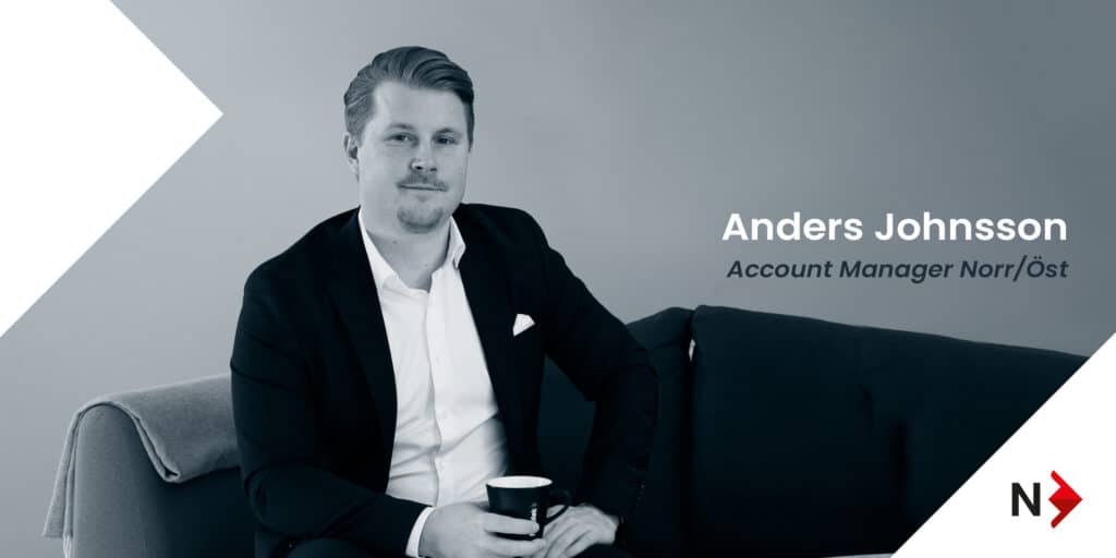Anders Johnsson, Account Manager,  Novotek