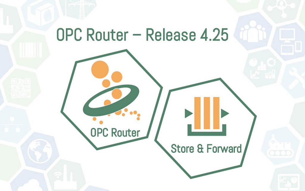 Produktionen når en ny nivå med OPC Router 4.25